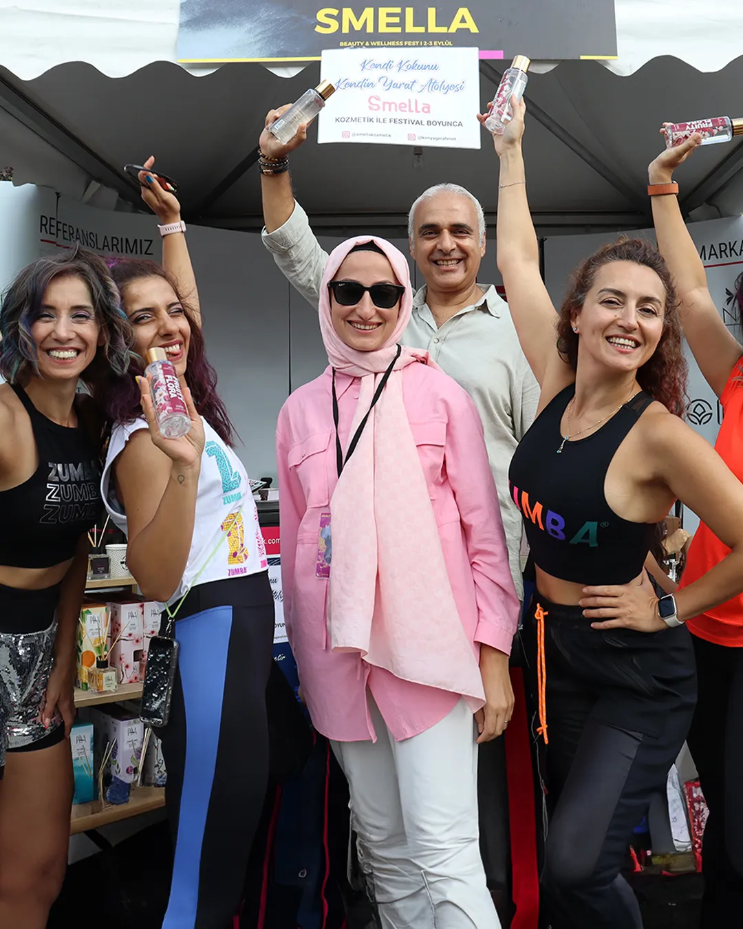 Stand Smella Kozmetik au salon Beauty and Wellness Fest 2023