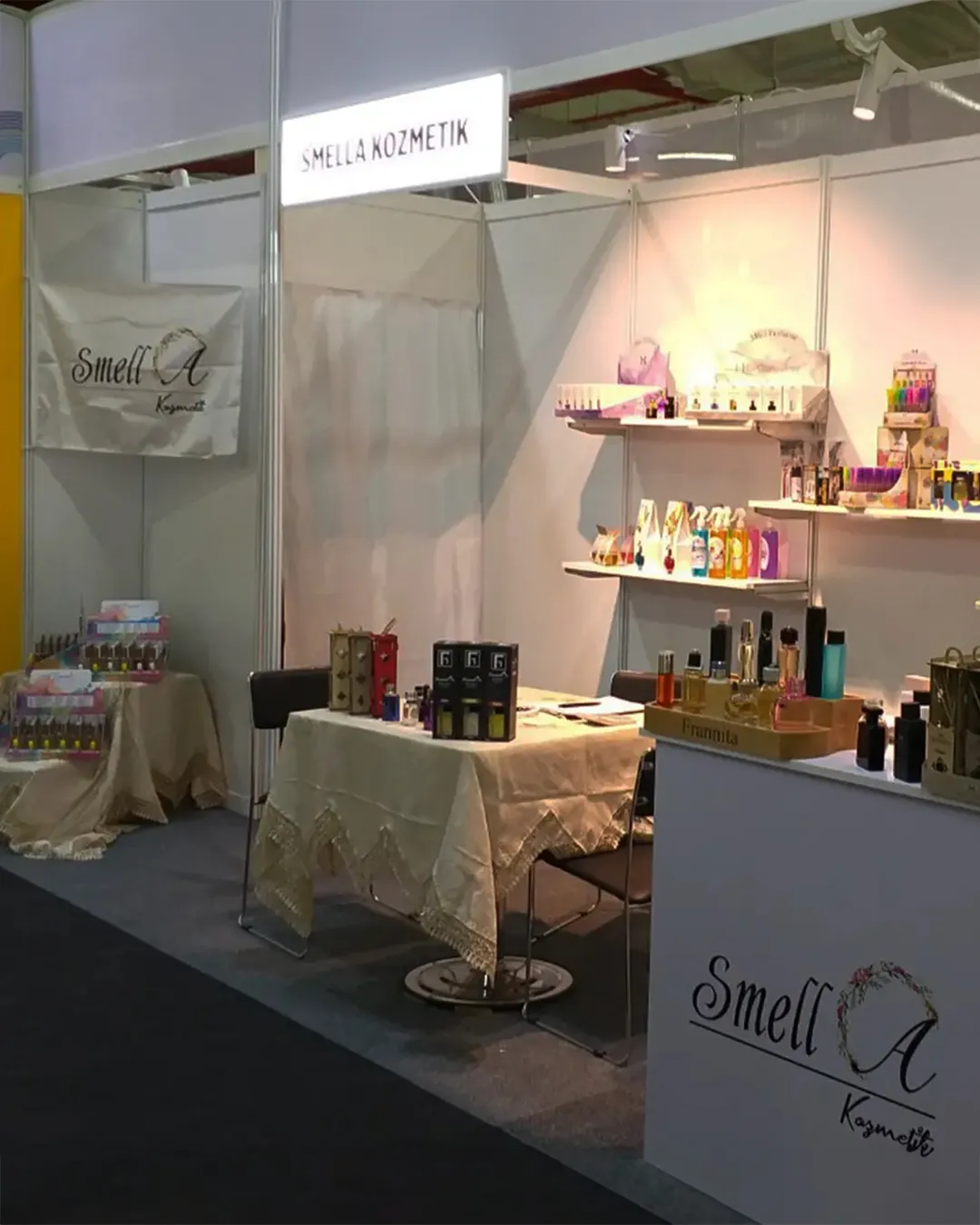Стенд Smella Kozmetik на выставке Erbil International Fair 2019