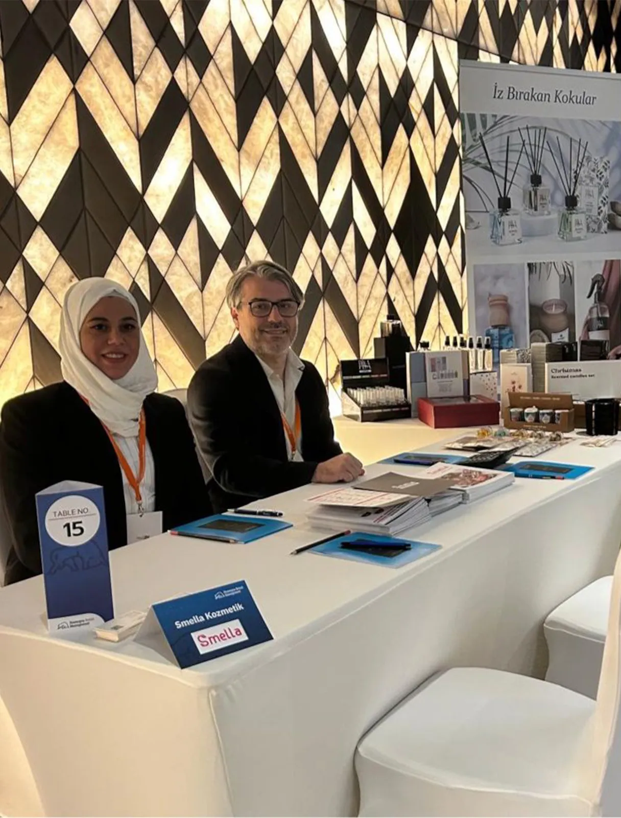 Стенд Smella Kozmetik на выставке SRM Dubai 2025